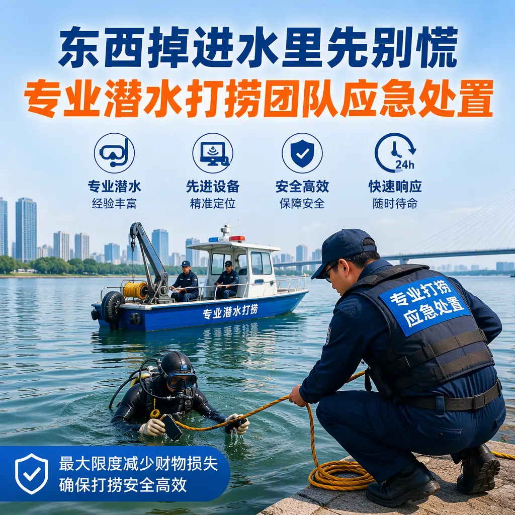 奉新东西掉进水里先别慌，专业潜水打捞团队应急处置