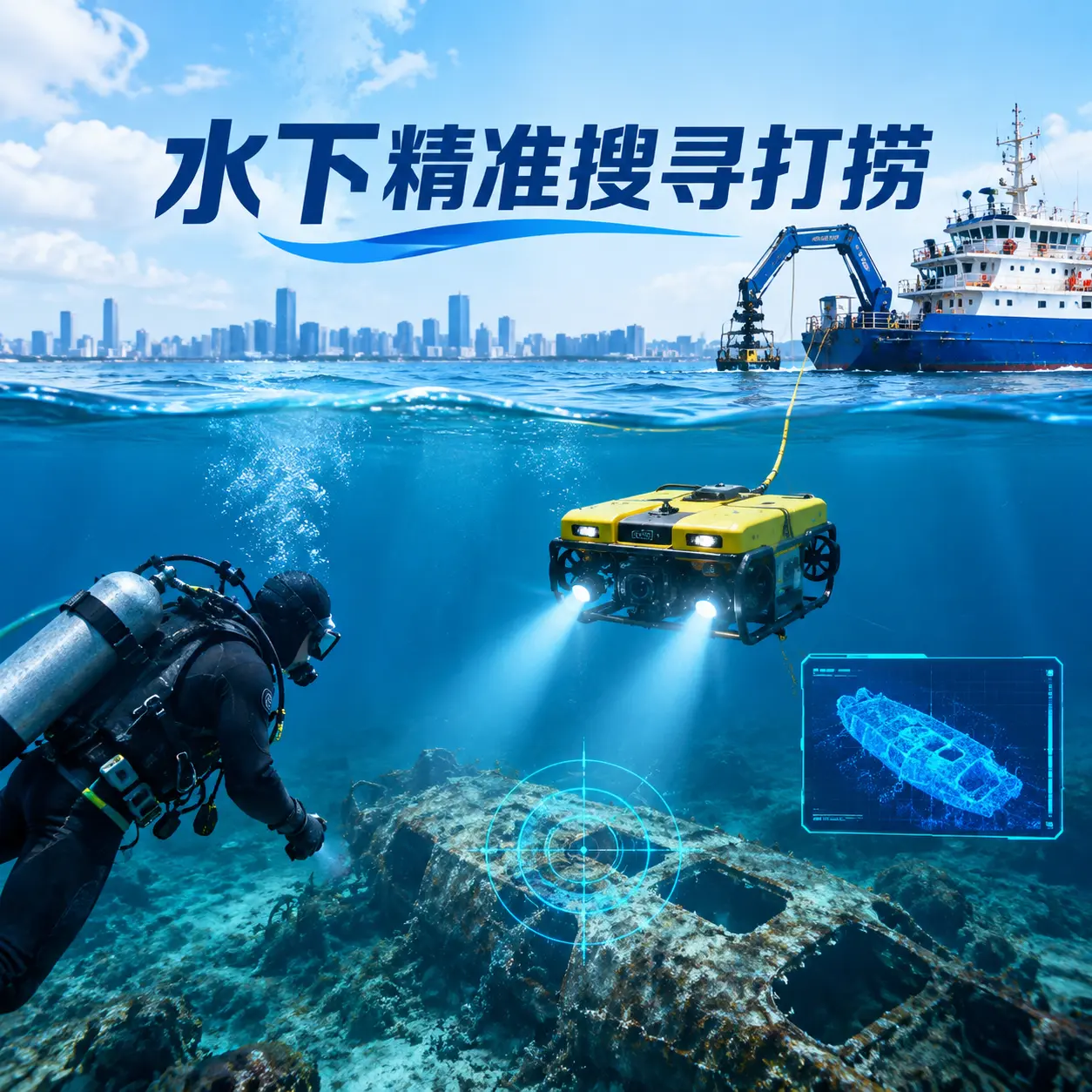 奉新水下精准搜寻打捞